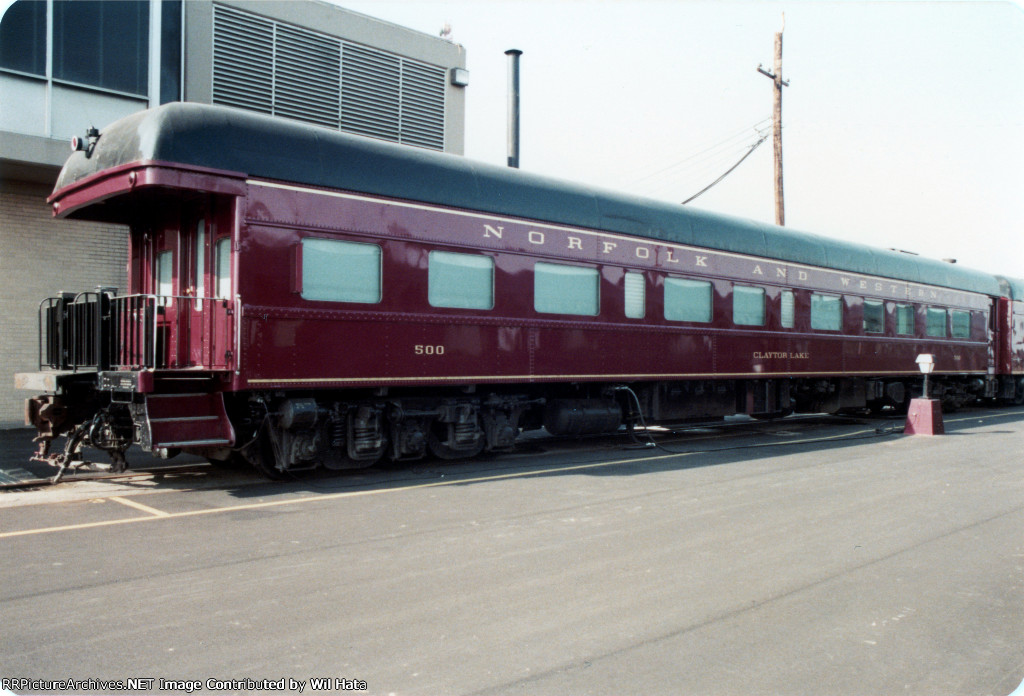 N&W Business Car 500 "Claytor Lake"